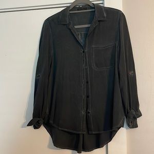 Button up buttery soft blouse